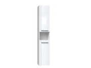 Badezimmerschrank Heinrich Weiß Hochglanz 31 cm breit