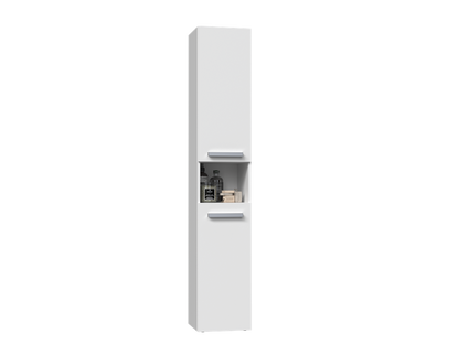 Badezimmerschrank Heinrich Weiß 31 cm breit