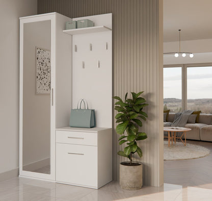 Garderobe UWE Weiß rechts