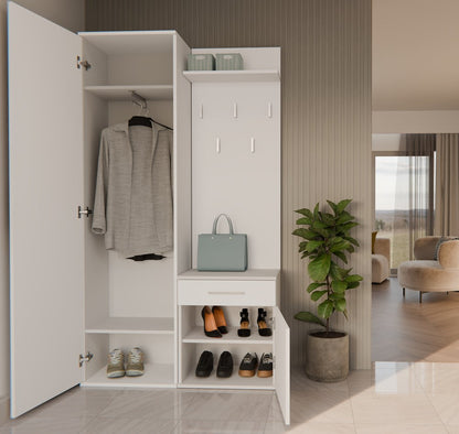 Garderobe UWE Weiß rechts