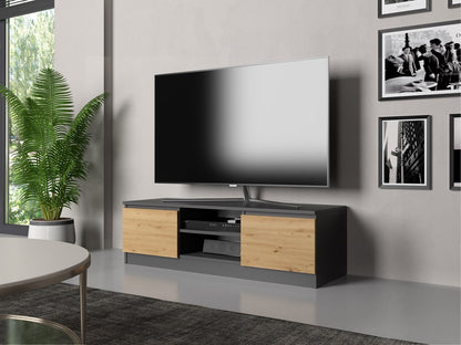 TV-Schrank Wolfgang Anthrazit/Artisan 120 cm