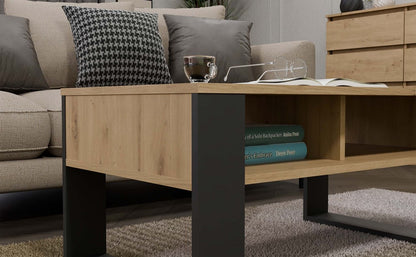 Couchtisch ARTISAN Modern 2P Anthrazit