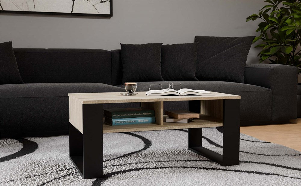 Couchtisch Ralph Schwarz/Sonoma