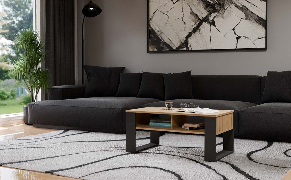 Couchtisch ARTISAN Modern 2P Anthrazit