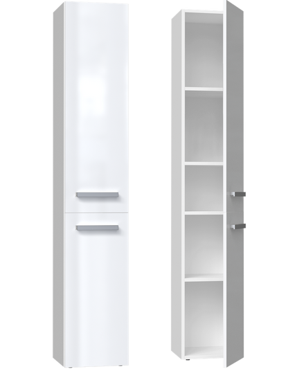 Badezimmerschrank Heinrich Weiß 31 cm breit