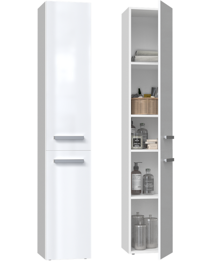 Badezimmerschrank Heinrich Weiß 31 cm breit