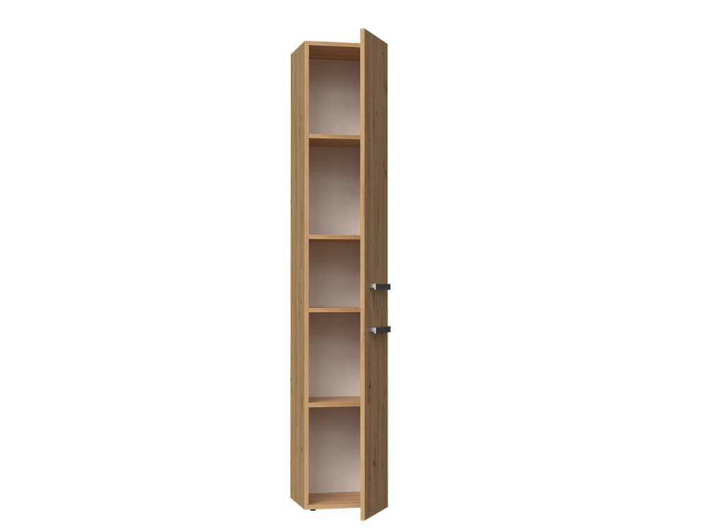 Badezimmerschrank Heinrich Artisan Eiche rechts 31 cm breit