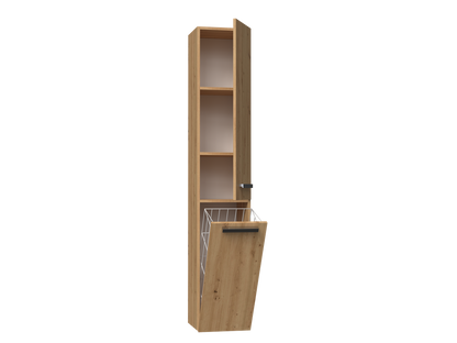 Badezimmerschrank Heinrich Artisan Eiche 31 cm breit