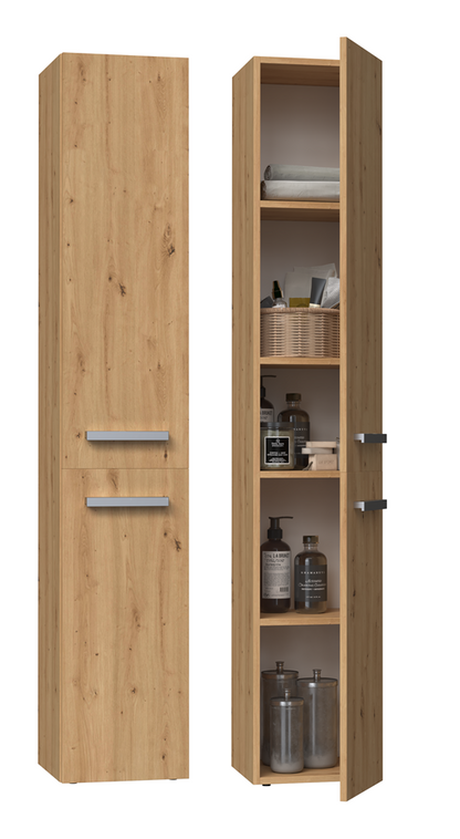 Badezimmerschrank Heinrich Artisan Eiche rechts 31 cm breit