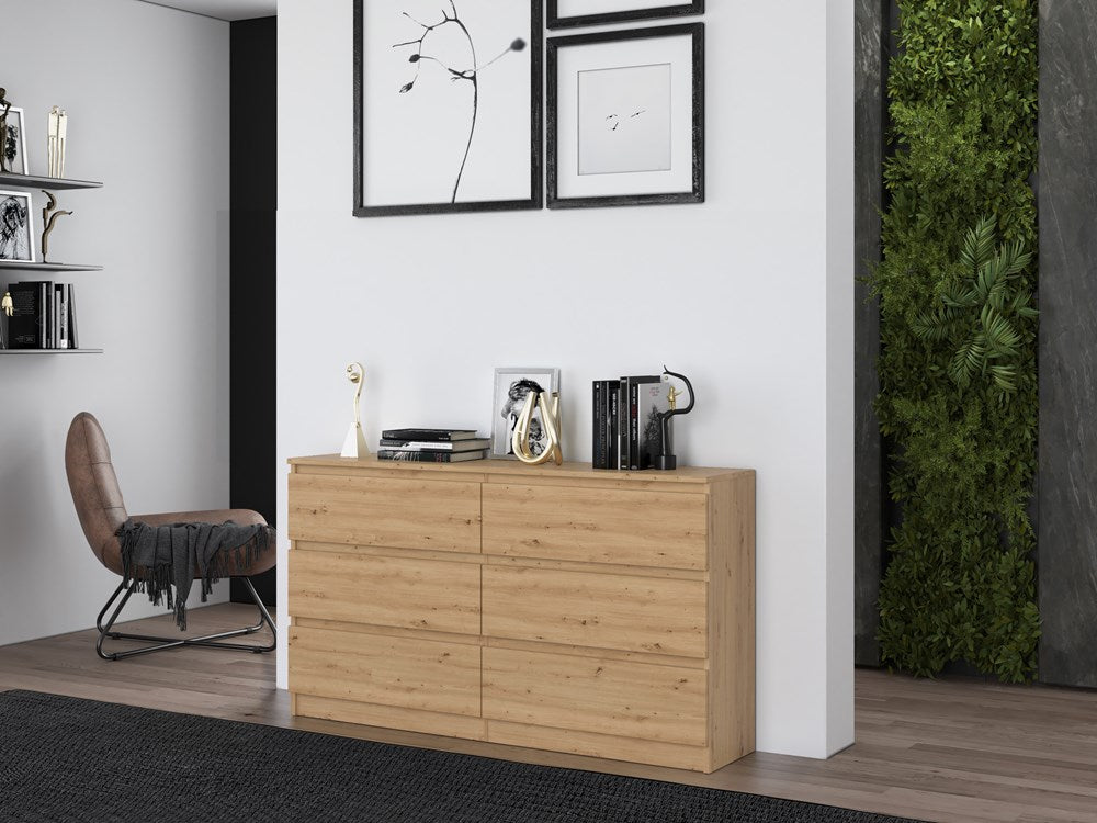 Sideboards Wolfgang Artisan Eiche 138 cm