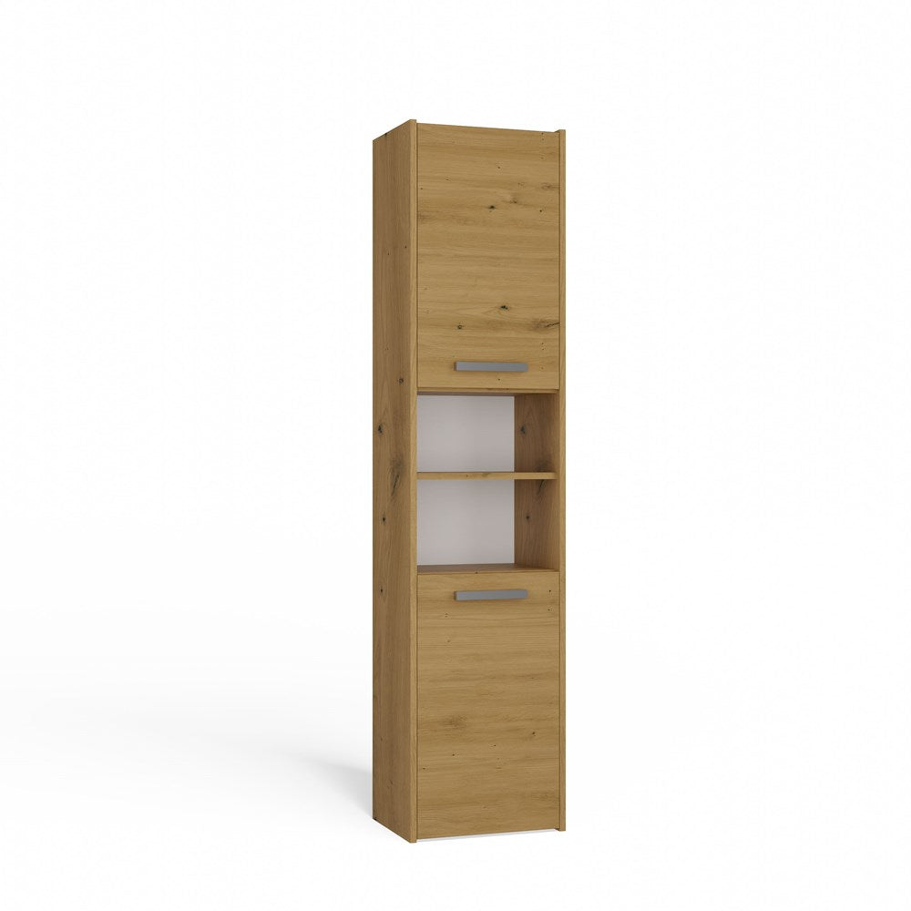 Badezimmer Hochschrank Sara S40 in Eiche Artisan