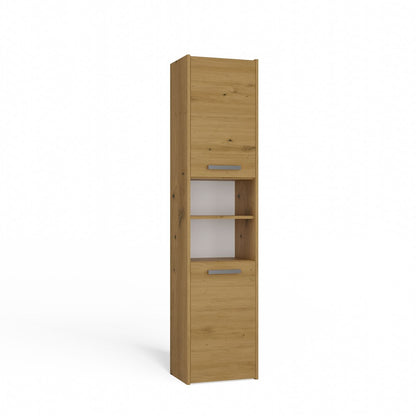 Badezimmer Hochschrank Sara S40 in Eiche Artisan