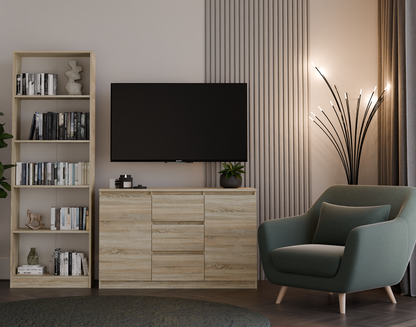 Kommode Wolfgang Sonoma Eiche 120 cm