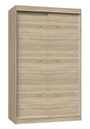 Kleiderschrank Inge Sonoma Eiche mit Schiebetür 120 cm