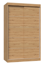 Kleiderschrank Inge Artisan Eiche mit Schiebetür 120 cm