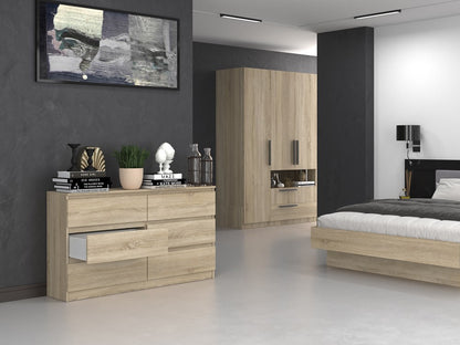 Sideboards Wolfgang Sonoma Eiche 138 cm