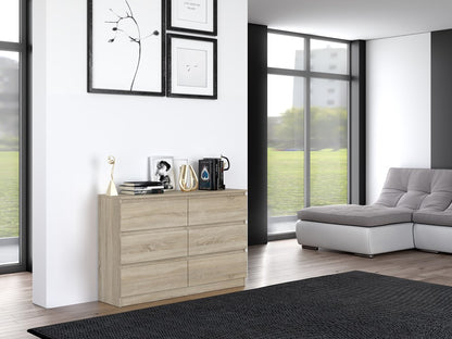 Kommode Wolfgang Sonoma Eiche 120 cm