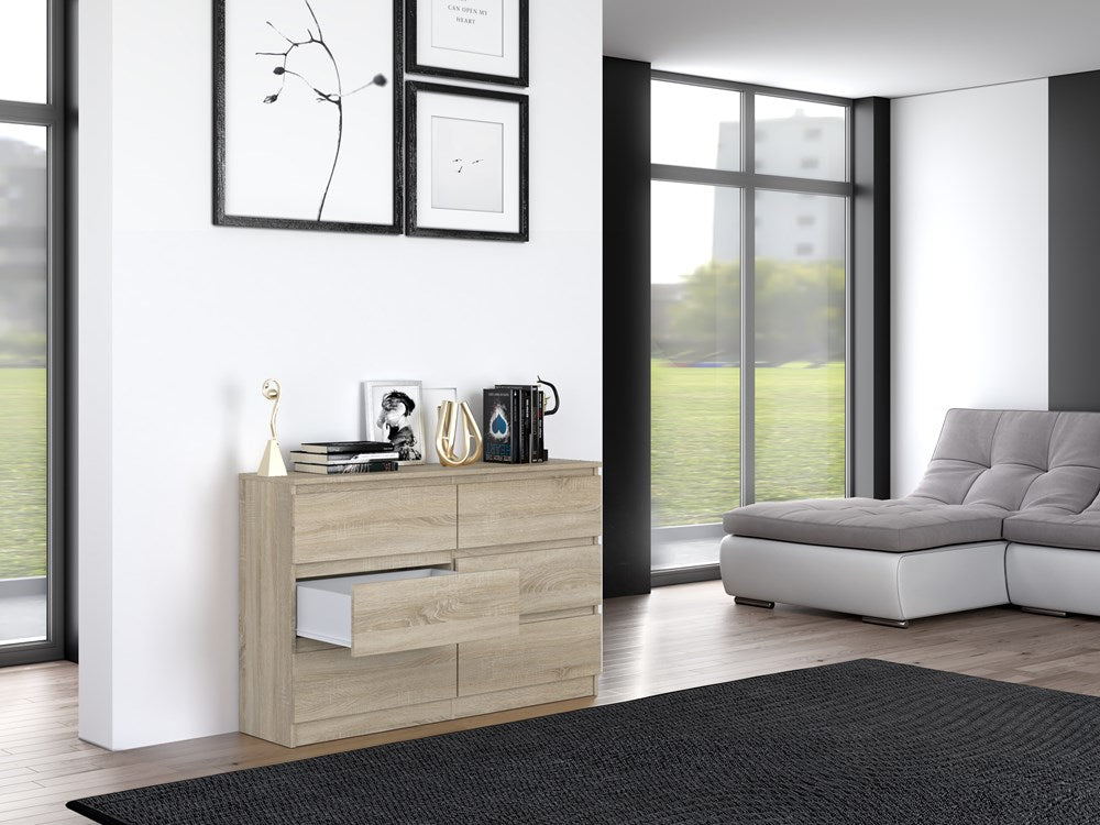 Kommode Wolfgang Sonoma Eiche 120 cm