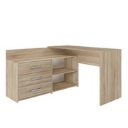 Schreibtisch Edgar Sonoma Eiche 120 cm