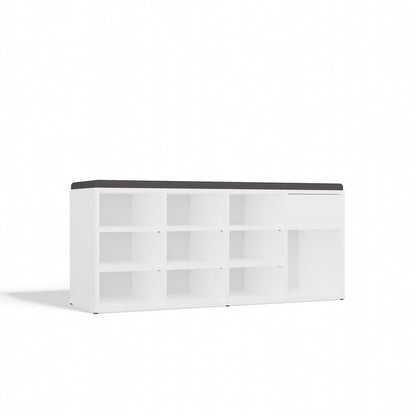 Schuhschrank MAO Weiß mit 1 Schublade