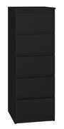 Kommode Wolfgang Schwarz 40 cm breit