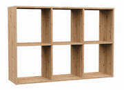Standregal Frank Artisan Eiche 2x3