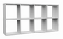 Standregal Frank Weiß 2x4