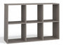 Standregal Frank Lehmfarbe (Grauton) 2x3