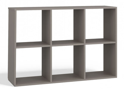 Standregal Frank Lehmfarbe (Grauton) 2x3