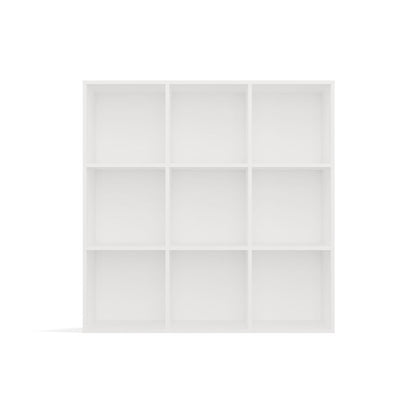 Würfelregal Frank Weiß 3x3