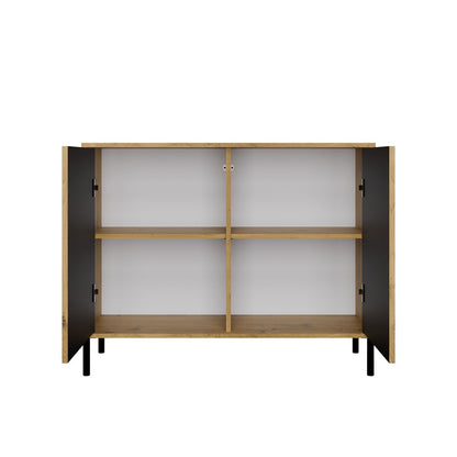 Kommode Klaus TIP-ON-System Artisan-Eiche 2T