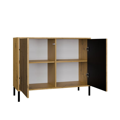 Kommode Klaus TIP-ON-System Artisan-Eiche 2T