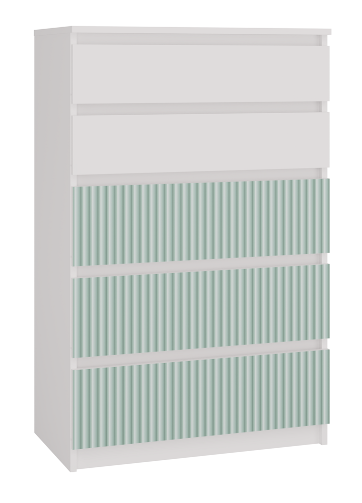Kommode Malwa M5 Arteso in Weiß/Mint