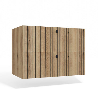 Badezimmerschrank JUN Eiche Evoke 80 cm