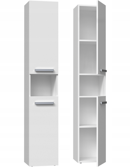 Badezimmerschrank Heinrich Weiß 31 cm breit