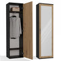 Flurgarderobenschrank UWE Artisan Eiche rechts mit Spiegel 50 cm