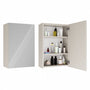 Badezimmerschrank Peter Kaschmir mit Spiegel 40 cm breit