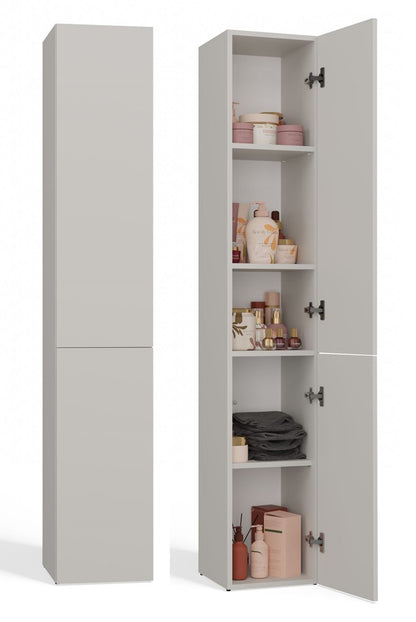 Badezimmerschrank Heinrich Kaschmir mit TIP-ON-System 31 cm breit