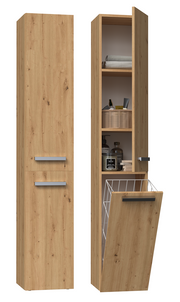 Badezimmerschrank Heinrich Artisan Eiche 31 cm breit