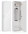 Garderobe UWE Weiß mit Spiegel