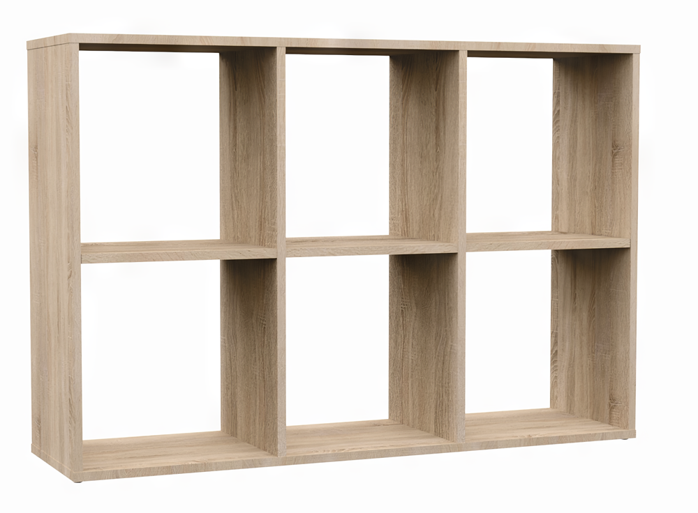 Standregal Frank Sonoma Eiche 2x3