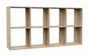 Standregal Frank Sonoma Eiche 2x4