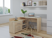 Schreibtisch Edgar Sonoma Eiche 120 cm
