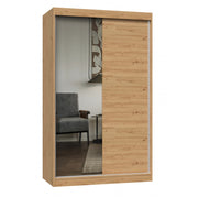 Kleiderschrank Inge Artisan-Eiche A/B 120 cm